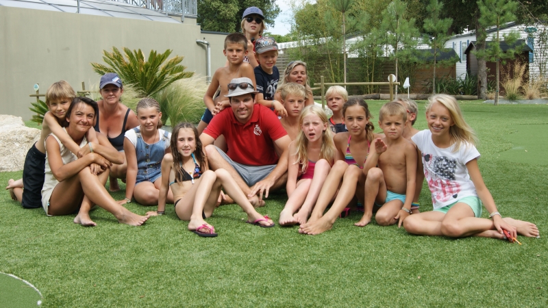 Golf en famille