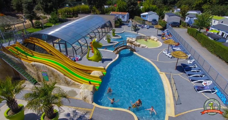 espace aquatique du camping en Vendée