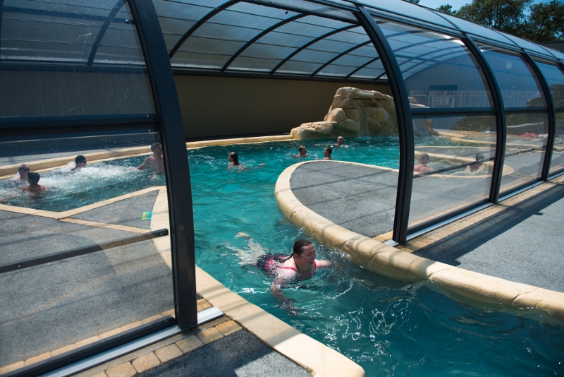 piscine couverte du camping
