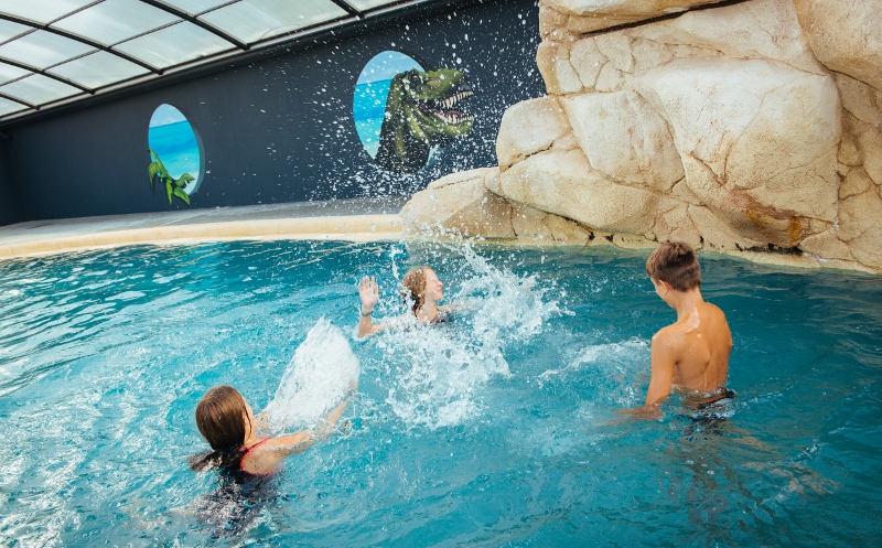 piscine couverte et chauffée