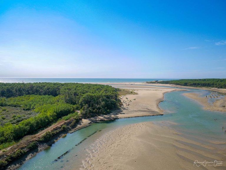 étapes pour motard Vendée, estuaire du payré