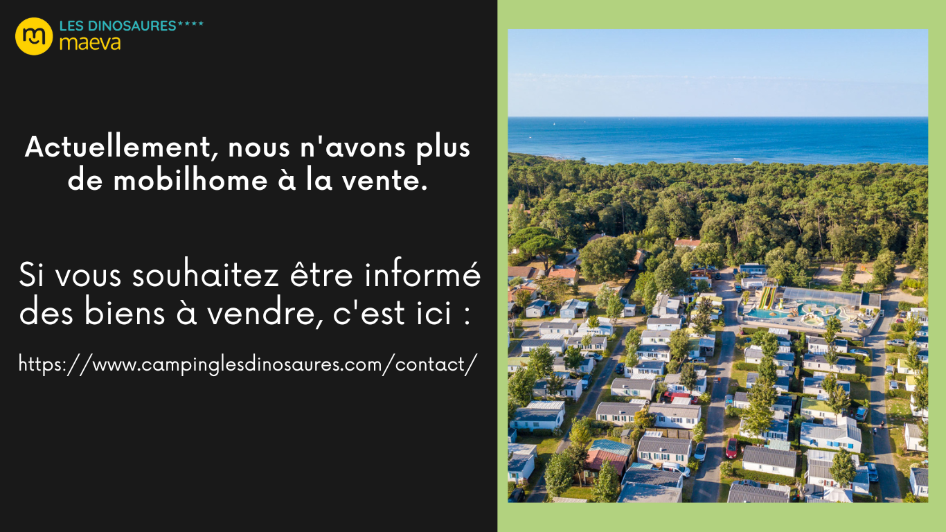 Devenir Propriétaire au Camping Vendée les Dinosaures